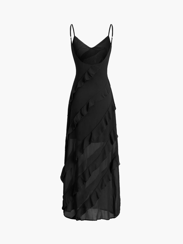 Sabina | Robe élégante à volants