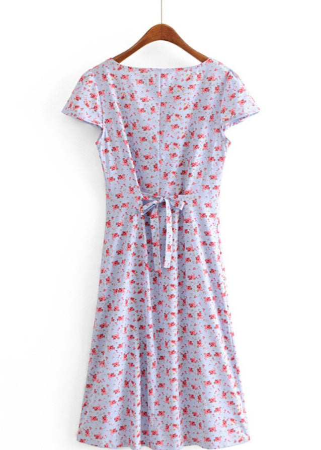 Polka dot robe
