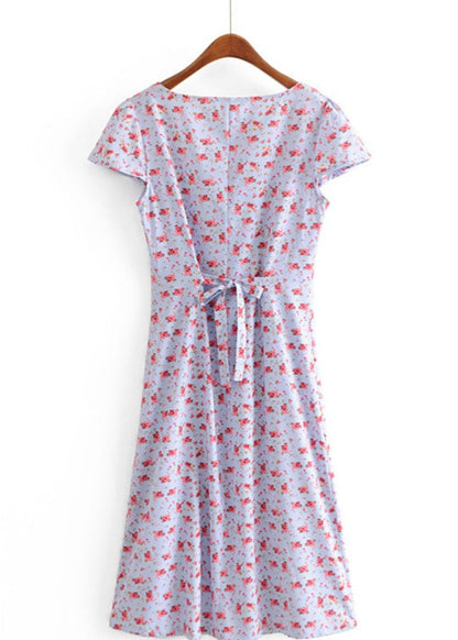 Polka dot robe
