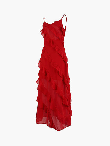 Sabina | Robe élégante à volants