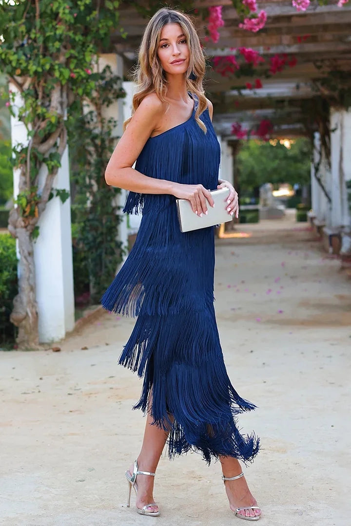 Noemi | Robe élégante à demi-manches