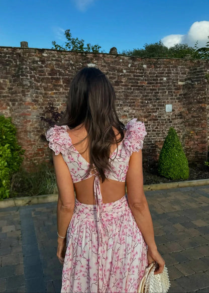 Éclat de Pétales - Robe Maxi