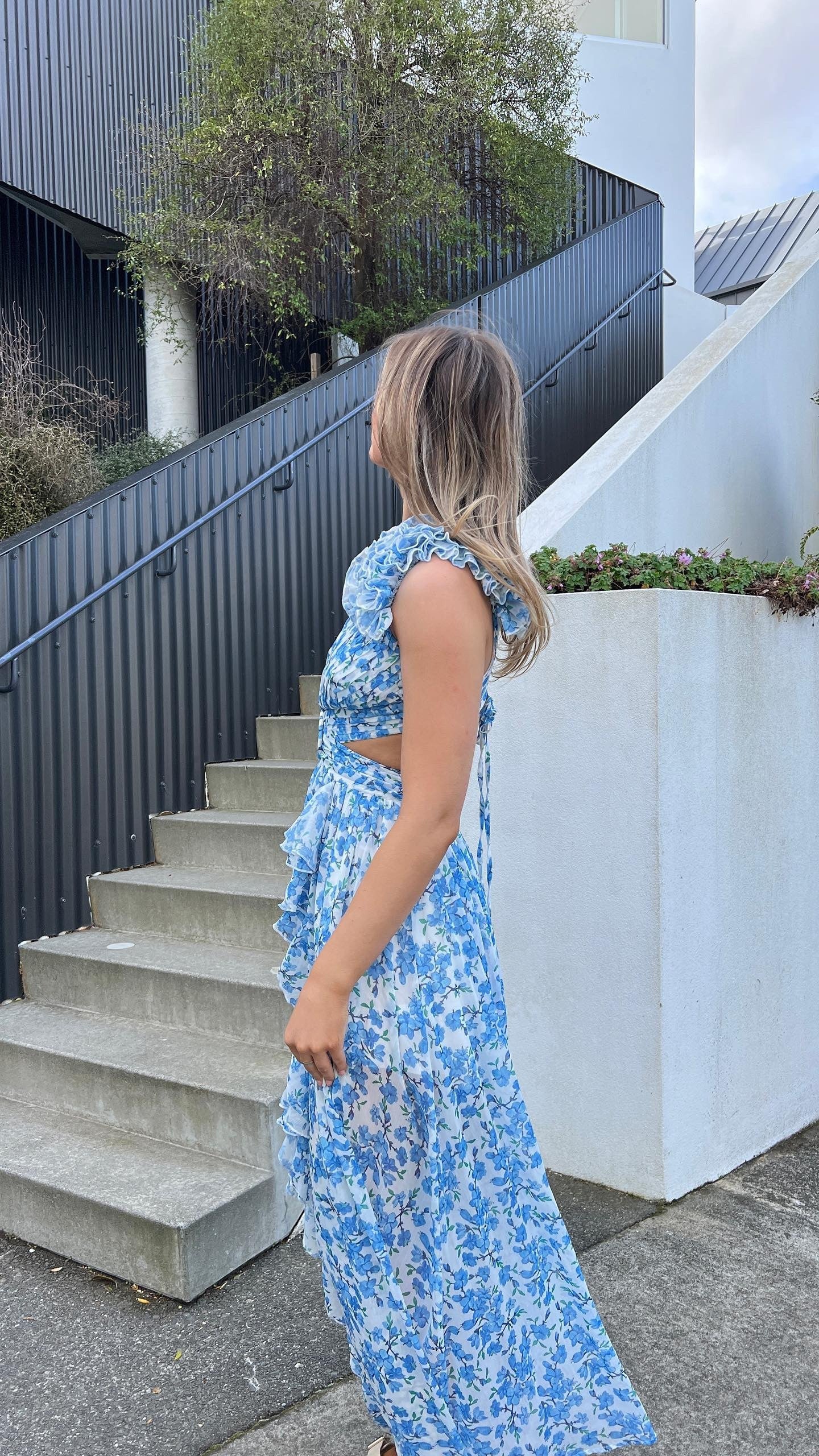 Éclat de Pétales - Robe Maxi