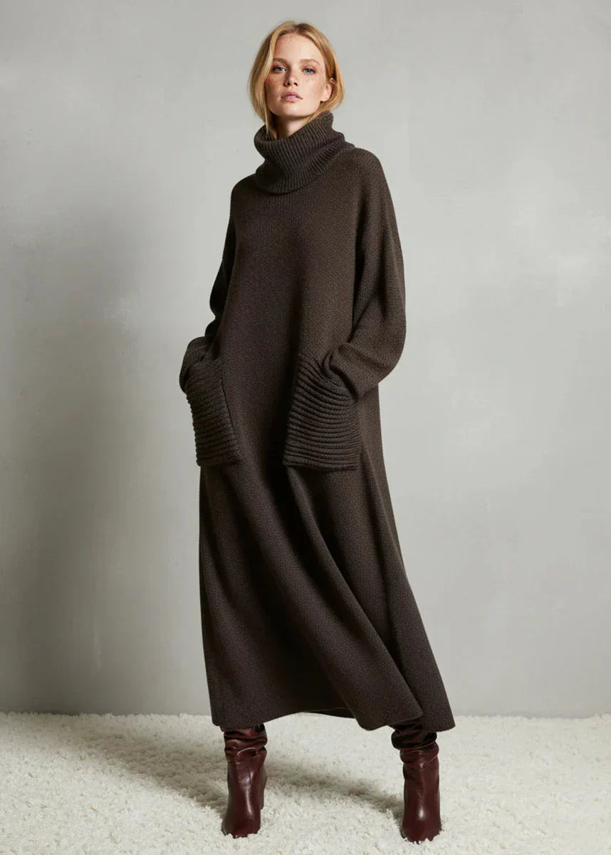 Robe Maille Fluide Hiver