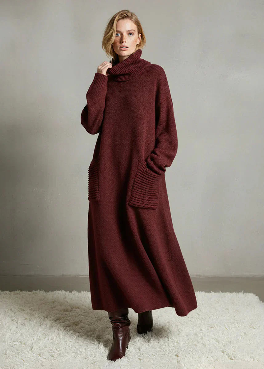 Robe Maille Fluide Hiver