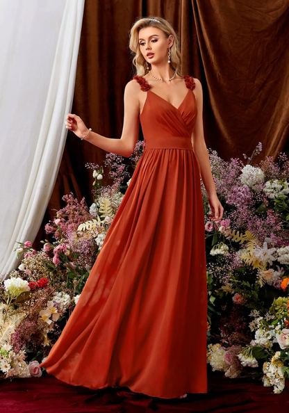 ADELINE | ROBE TERRACOTA
